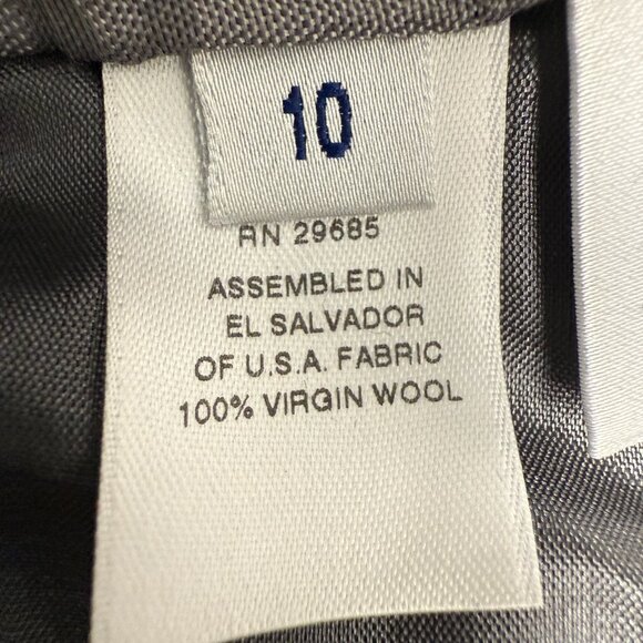 Vintage EUC Women's PENDLETON 100% Virgin Lined Wool Pants | Size 10 - Picture 7 of 11